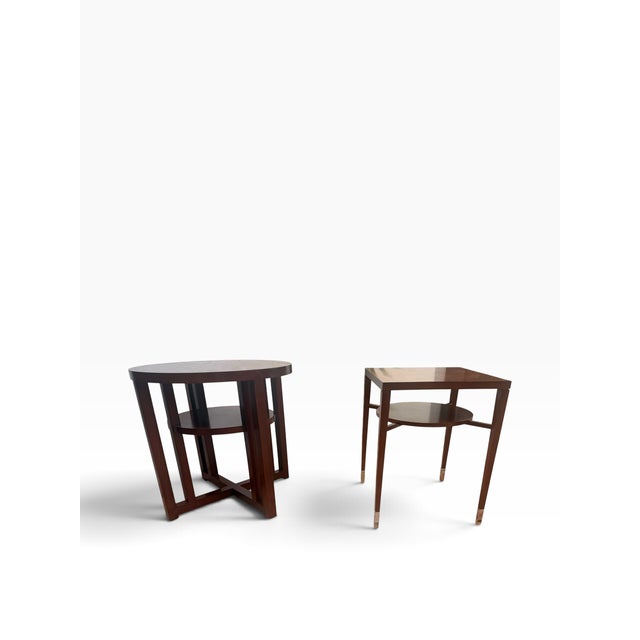 Bolier & Company Kata & Atelier Designer Side Tables by John Black and Michael Vanderbyl - Set of 2 For Sale In West Palm - Image 6 of 18