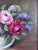 Vintage Original Flower Still Life Oil Painting: Framed Floral Art For Sale - Image 4 of 15