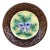 19th Century French Majolica Butterfly Plate Longchamp For Sale