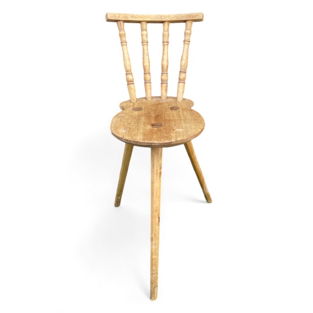 Alpine Chair in Maple, 1890s For Sale - Image 3 of 16