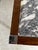 Mid-Century Modern Coffee Table in Metal, Walnut and Arabescato Marble, Italy, 1970 For Sale - Image 18 of 18