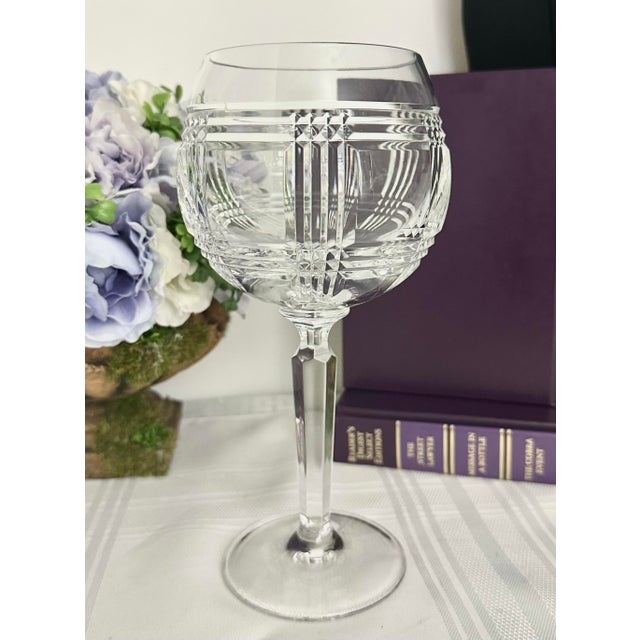 Vintage Birdbath Ralph Lauren Glen Plaid Goblet - 14 Oz For Sale - Image 9 of 11