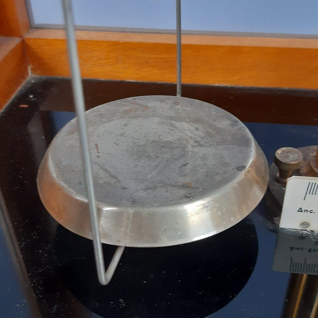 Antique Wooden Glass Pharmacy Scales, 1890s For Sale - Image 11 of 18