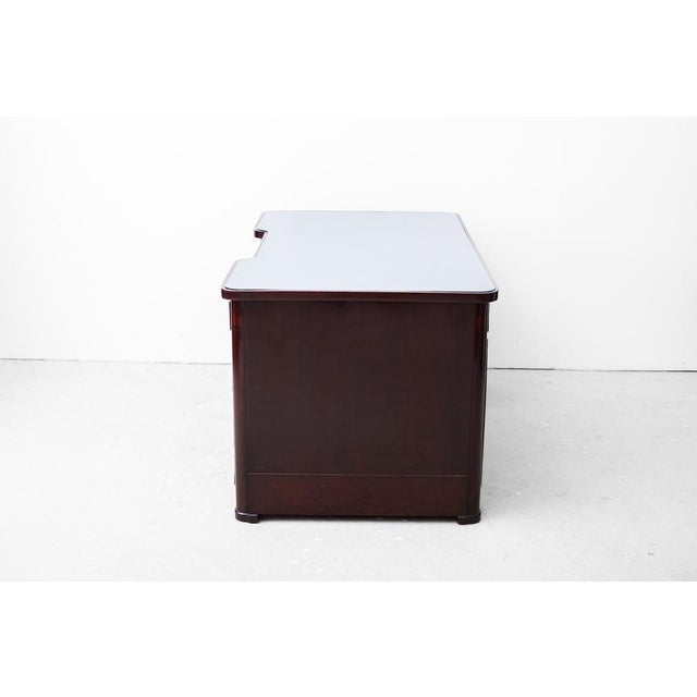 Brown Art Nouveau Desk, 1910s For Sale - Image 8 of 15