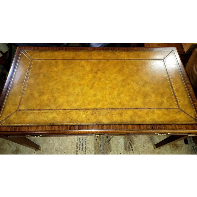 Maitland Smith Leather Top Writing Desk Chairish