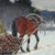 Andrei Afanas'evich Egorov, Sleigh on the Snow, 1900s, Tempera on Cardboard, Framed For Sale - Image 5 of 12