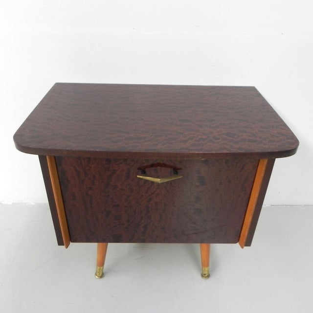 1960s Vintage Bedside Tables, 1960s, Set of 2 For Sale - Image 5 of 18