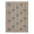 Rug & Kilim’s Scandinavian Style Rug With Beige-brown and Blue Patterns 8x10 For Sale