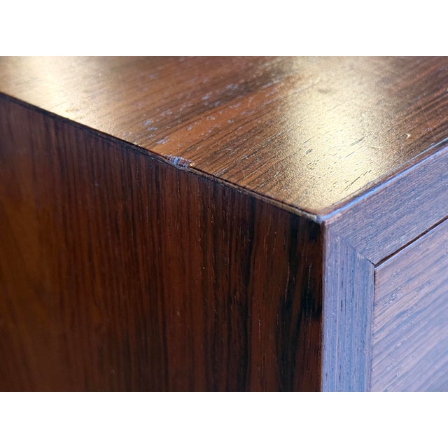 Rosewood 4-Drawer Chest - Poul Hundevad for Hundevad & Co. - 1960s Danish Modern For Sale - Image 9 of 13