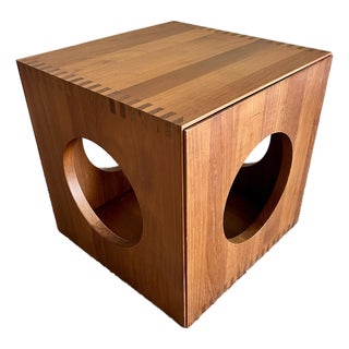 1970s Jens Quistgaard Cube Nesting Tables for Richard Nissen- A Pair For Sale