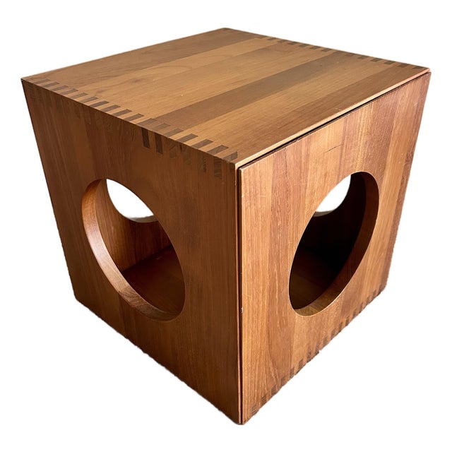 1970s Jens Quistgaard Cube Nesting Tables for Richard Nissen- A Pair For Sale