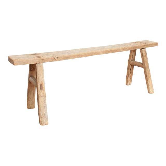 Rustic Wooden Hallway Pig Bench For Sale