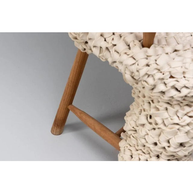 Set of Witness Chair and Ottoman by Jurgen Bey for Makkink, Netherlands, 2008 For Sale - Image 18 of 18