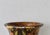 Pulvermacher Style Art Nouveau Paper Mache Floral Decoupage Cachepot Wastebasket Vintage For Sale In Miami - Image 6 of 14