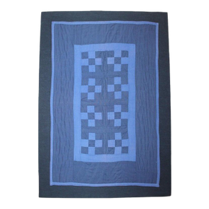 Amish Crib Quilt Mounted Postage Stamp