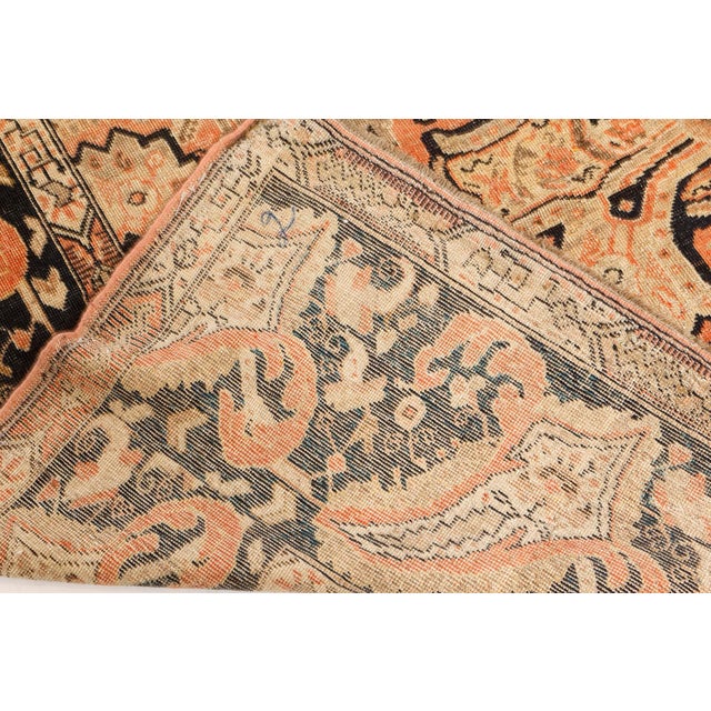 Tribal Authentic 1900s Karabagh Bold Design Handmade Wool Rug For Sale - Image 3 of 8