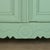 Wood Antique French Soft Green Marriage Armoire For Sale - Image 7 of 11
