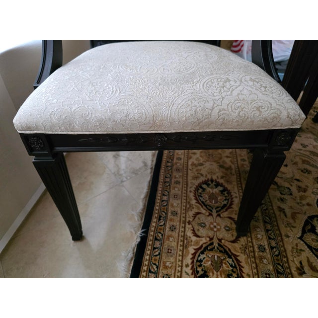 Henredon Mahogany Dining Table - Set of 9 For Sale - Image 11 of 13