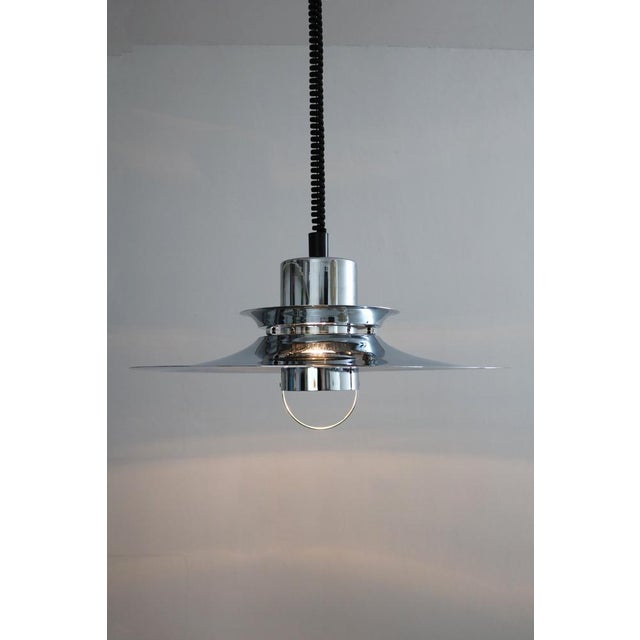 1970s Danish Modern Pendant Lamp from Vitrika, 1970s For Sale - Image 5 of 8