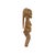 A Tabwa figure of a female beautifully carved with a subtle expression and composed stance with large head, square...