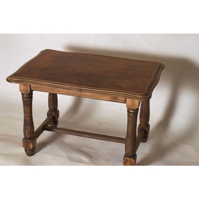 Vintage Rustic Tea Table, 1960s For Sale - Image 4 of 11