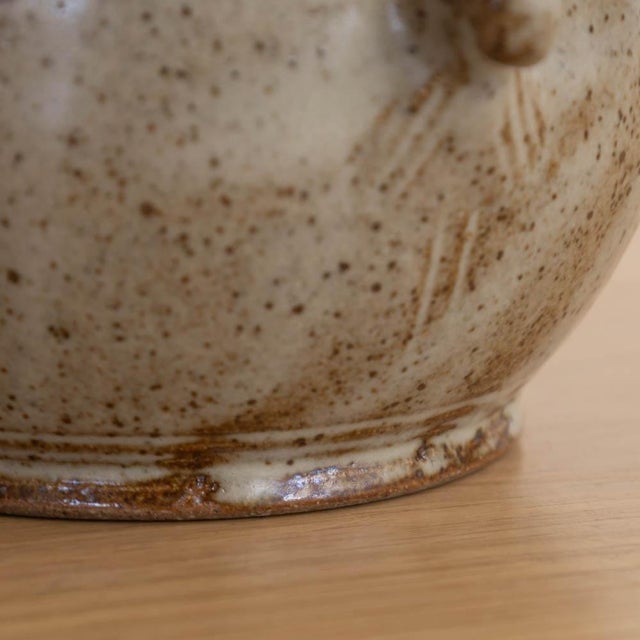 1960s French Stoneware Bowl For Sale - Image 9 of 10