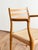 Mid-Century Modern Danish Model 62 Armchair in Oak by Niels O. Møller for J.L. Møllers, 1960s For Sale - Image 9 of 18