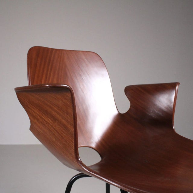 Medea Chairs with Armrests by Vittorio Nobili for Fratelli Tagliabue 1960s, Set of 4, in Very Good conditions. Designed...