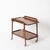 Mid-Century Italian Walnut Serving Bar Cart with Tray by Cesare Lacca, 1960s For Sale - Image 9 of 17