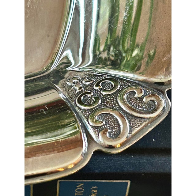 Vintage 1960’s International Silver “Triumph” Silver Plate Candy Trinket Dish or Catch All For Sale In New Orleans - Image 6 of 8