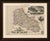 Original antique map of the French department of Pas-de-Calais, published in Paris around 1850 by the distinguished French...