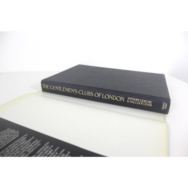 1980s The Gentlemen’s Clubs of London 1984 Hard Cover Coffee Table Book For Sale - Image 5 of 12