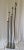 Modernist Chrome and Wrought Iron Floor Length Candelabra in the Style of Bertoia For Sale - Image 6 of 11