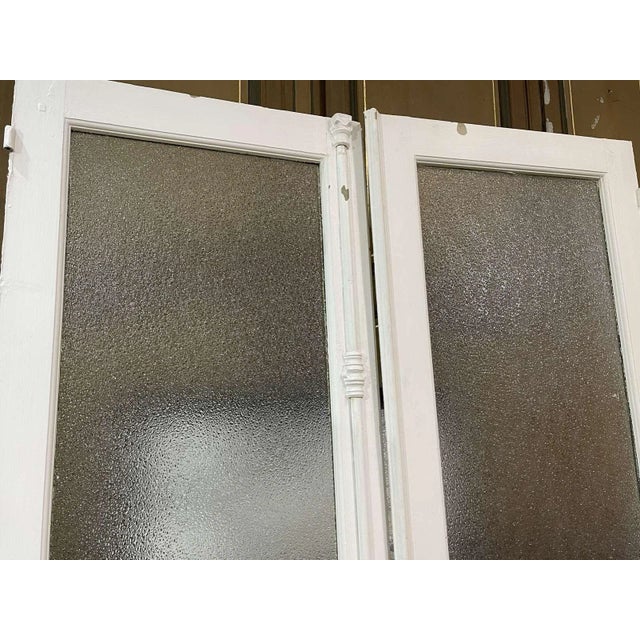 Double Glazed Interior Door in Fir For Sale - Image 4 of 8