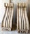 Antique Georgian Wood Corbels Pair 33” Tall For Sale - Image 4 of 9