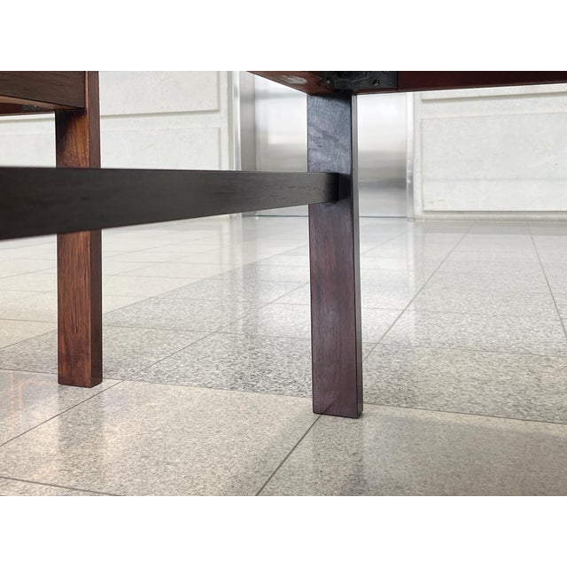 1960s Rosewood Side Tables in the Style of France & Søn - A Pair For Sale - Image 12 of 14