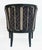 Wood Vintage Ebonized Carved Ram's Head Bergère Chairs, Pair For Sale - Image 7 of 16