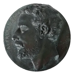 French 19th Century Bronze Plaque by Chédeville
