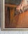 Late 20th Century Vintage Classical Shakespearean Pose Portrait Oil Painting, Vintage Frame For Sale - Image 5 of 8