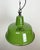 Industrial Green Enamel Factory Lamp from Zaos, 1960s For Sale - Image 6 of 15