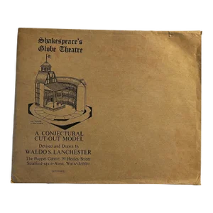 1960s Vintage Shakespeare's Globe Theater Model Kit
