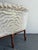 Vintage Carved Rope and Knot Loveseat in Scalamandre Tiger Devore For Sale - Image 11 of 12