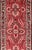 Vintage Lilihan Runner With Red Field and Bold Floral Medallion Design For Sale - Image 9 of 13