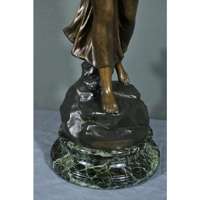 Sower Sculpture in Regula by A. de Ranieri, Mid-20th Century For Sale - Image 12 of 18