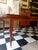 1950s Mid-Century Coffee Table with Compass Legs, 1950s For Sale - Image 5 of 14