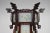 Large Antique Asian Carved Wood Lantern with Dragons & Painted Glass Panels, 1900s For Sale - Image 12 of 18