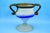 20th CenturyVase in Satin Glass and Galvanized Copper or Bronze by Filip Ravert, Bucharest, 1970s For Sale - Image 6 of 18