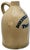 This Really is a Great Looking Authentic Antique American Primitive Stoneware Jug. Circa Approx 1880s. It is Rendered in a...