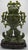 Large Green Serpentine Covered Vase, China For Sale - Image 10 of 13
