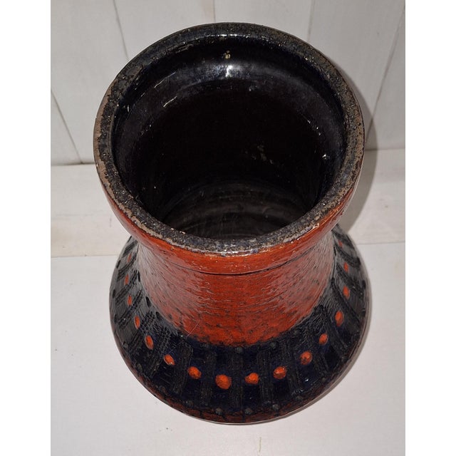 Vintage Ceramic Vase, 1970s For Sale - Image 3 of 5